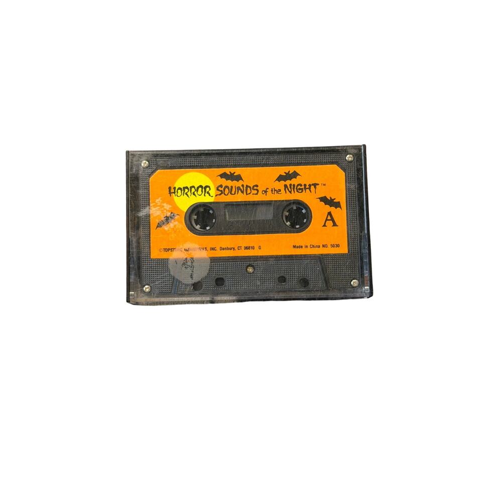 Horror sounds of the night Cassette tape halloween scary spooky music